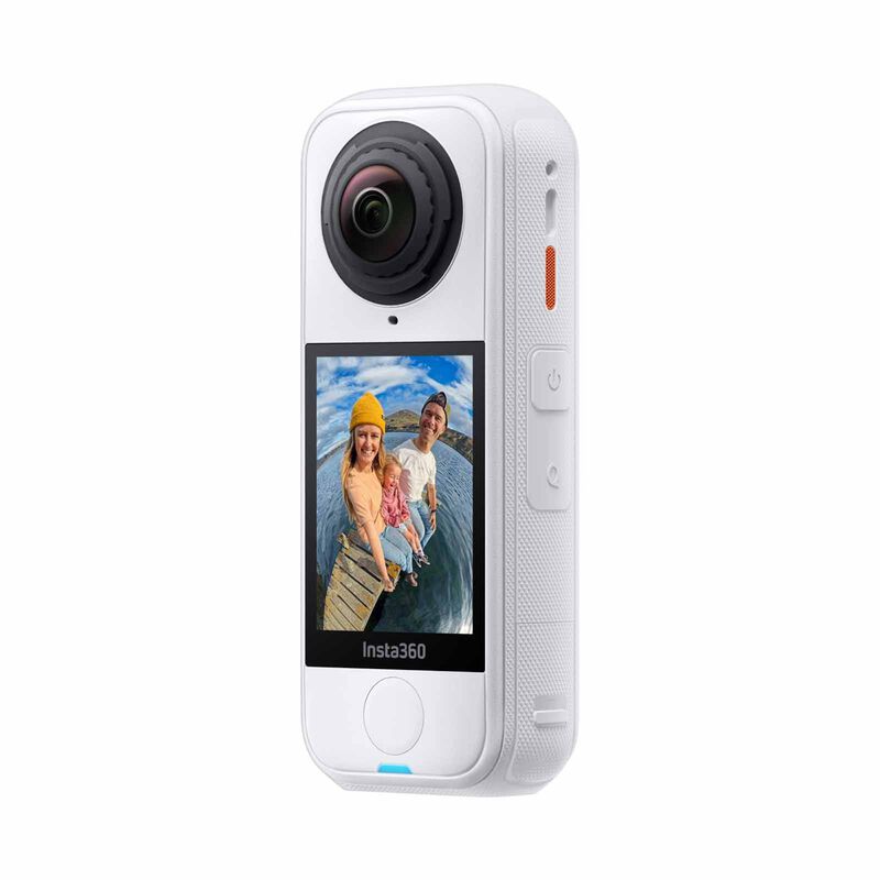 INSTA360 X4 Air Starter Bundle - Start Kit Comes With Additional Battery, 114cm Selfie Stick & Len Cap CINSAAFA (STARTER BUNDLE) - ARTIC WHITE-image 7