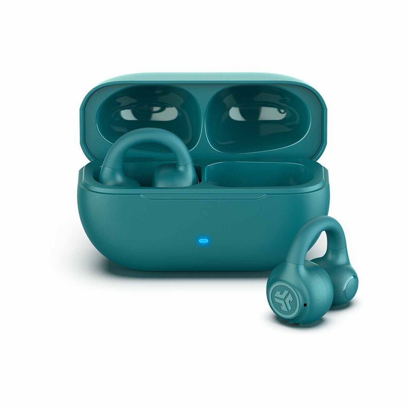 JLAB Flex Open Clip On Earbuds - Teal EBFLEXRTEL124-image 1
