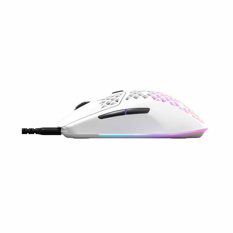 STEELSERIE Wired, Light Weight Gaming Mouse AEROX 3 WIRED SNOW-image 2