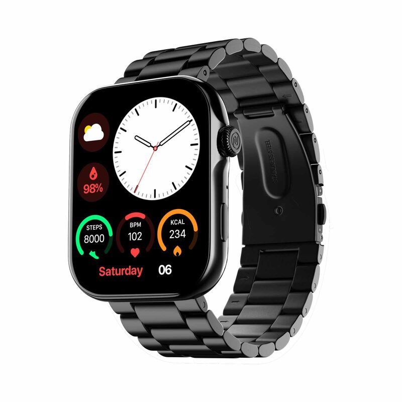 NOISE Colorfit Ultra 3 Smartwatch - Jet Black: Elite Edition WRB-SW-COLORFITULTRA3-MTL-BLK_BLK-image 5