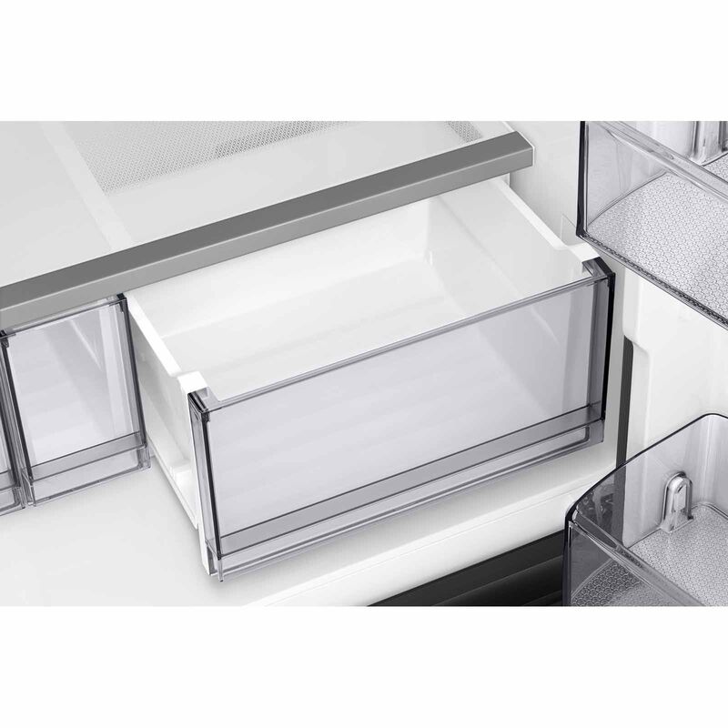 SAMSUNG Bespoke 4 Door Fridge -white (634l) (fixed Panel) RM70F63R3WSS-image 6