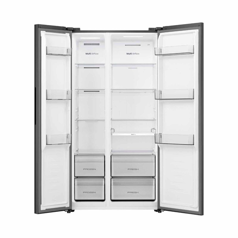 HISENSE Side By Side Door Fridge (550l) RS558P3GXD-image 3
