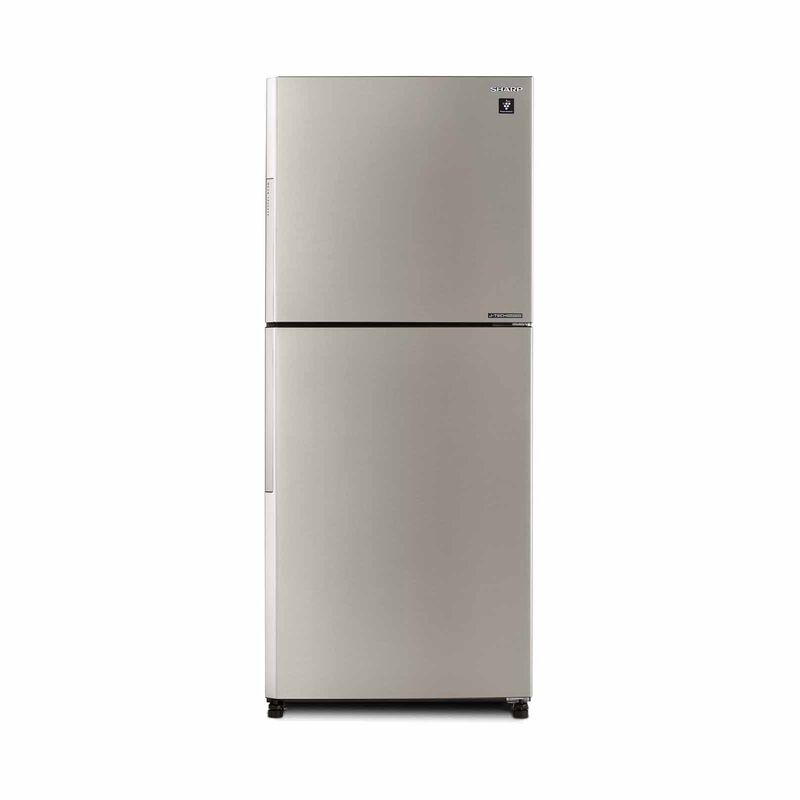 SHARP Top Mount Fridge (427l) - Silver SJ-RF43E-SL-image 1