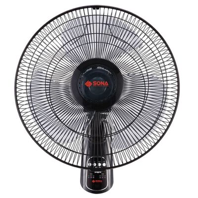 SONA 16 In Wall Fan (black) SFW1528