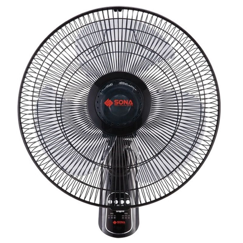 SONA 16 In Wall Fan (black) SFW1528-image null