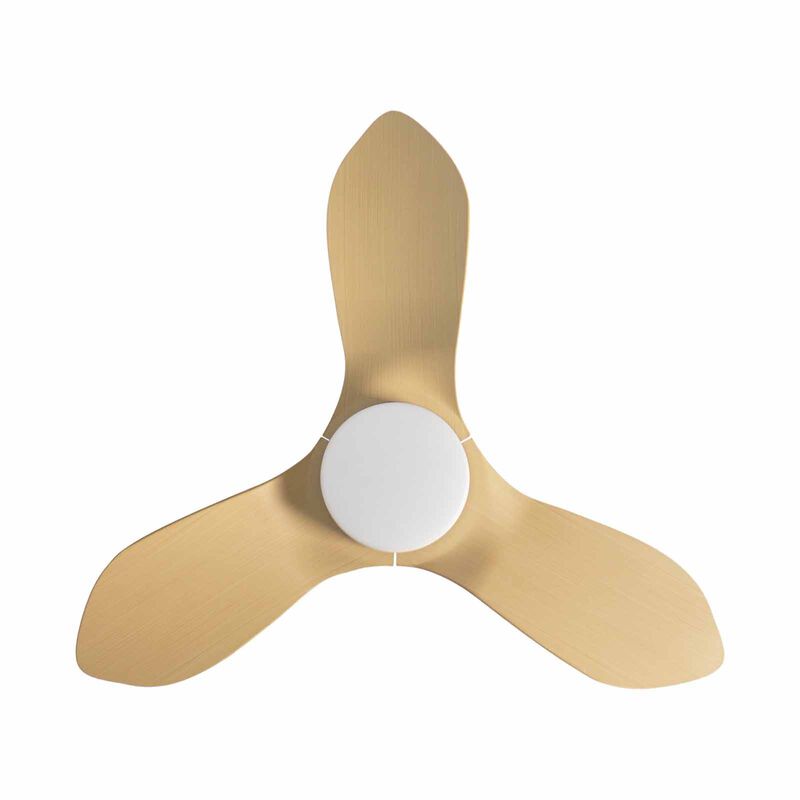 EUROPACE 36 In Bldc Motor Ceiling Fan W/light (white With Light Wood) ECF36H - WH/LW-image 4