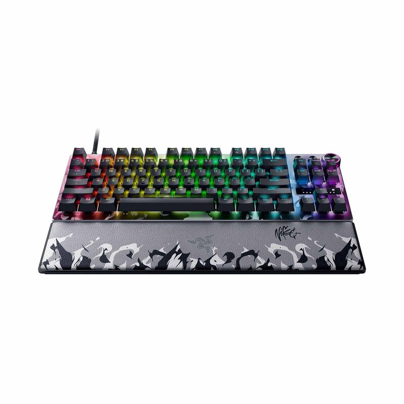 RAZER Huntsman V3 Pro Tenkeyless 8khz - Analog Optical Esports Keyboard - Niko Edition - Us Layout - Frml RZ03-05521500-R3M1-image 9