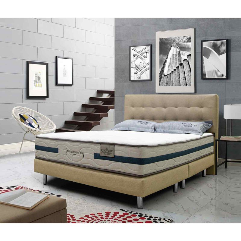 KINGKOIL Single Size King Koil Spine Support Firm Mattress W/storage Bedframe And Headboard SPINE SUPPORT FIRM-image 4