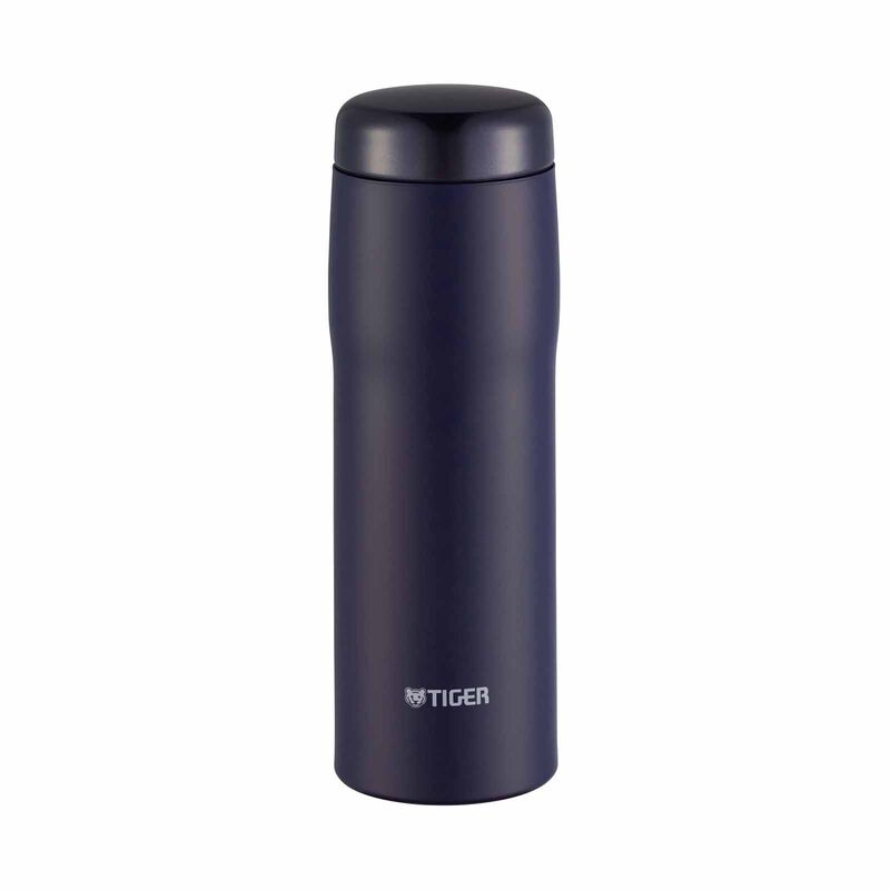 TIGER 480ml Vacuum Stainless Steel Bottle - Blue Black MJF-A048 (AF)-image 1