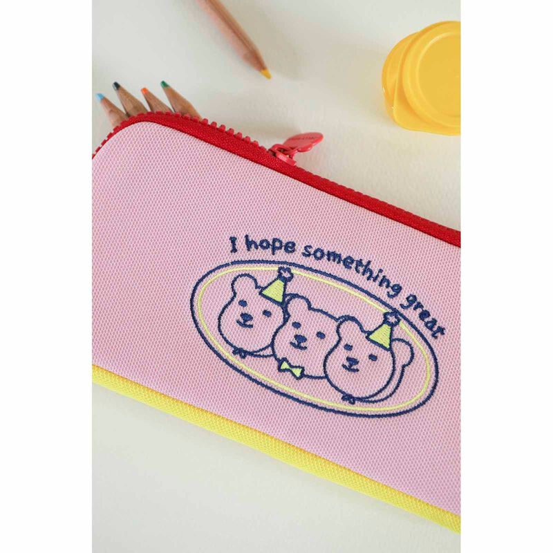 DAILYLIKE Jellybear Pencil Pouch Pink-image 6