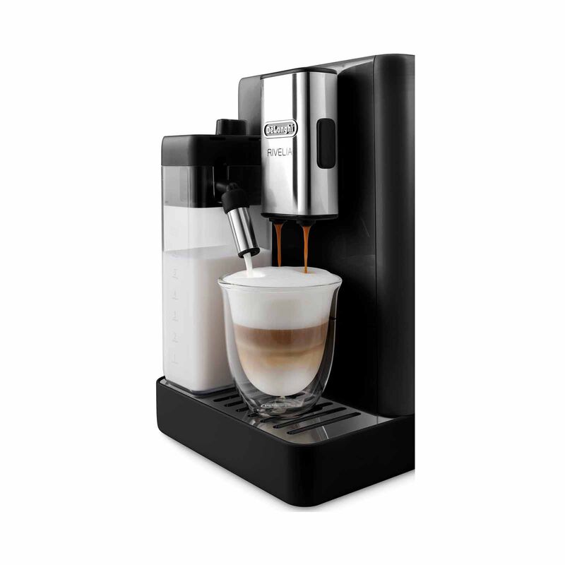 DELONGHI Rivelia Automatic Coffee Maker - Onyx Black EXAM440.55.B-image 4