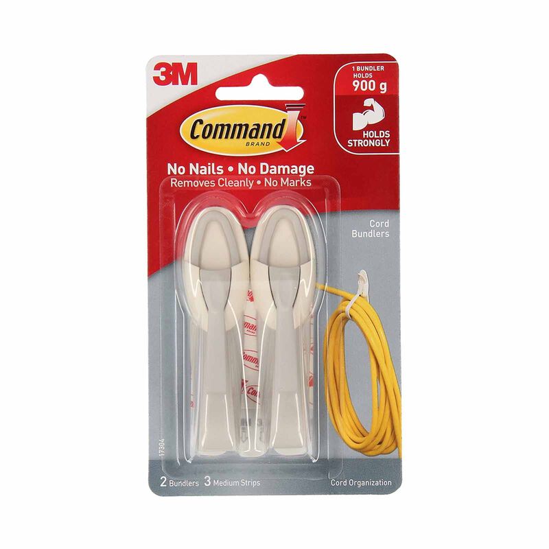 3M COMMAND Cord Bundlers W Cmd Strips 17304ANZ-image 1