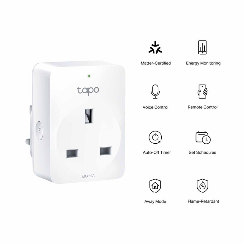 TP LINK Mini Smart Wi-fi Plug, Energy Monitoring, Matter TPL-TAPO P110M-image 5