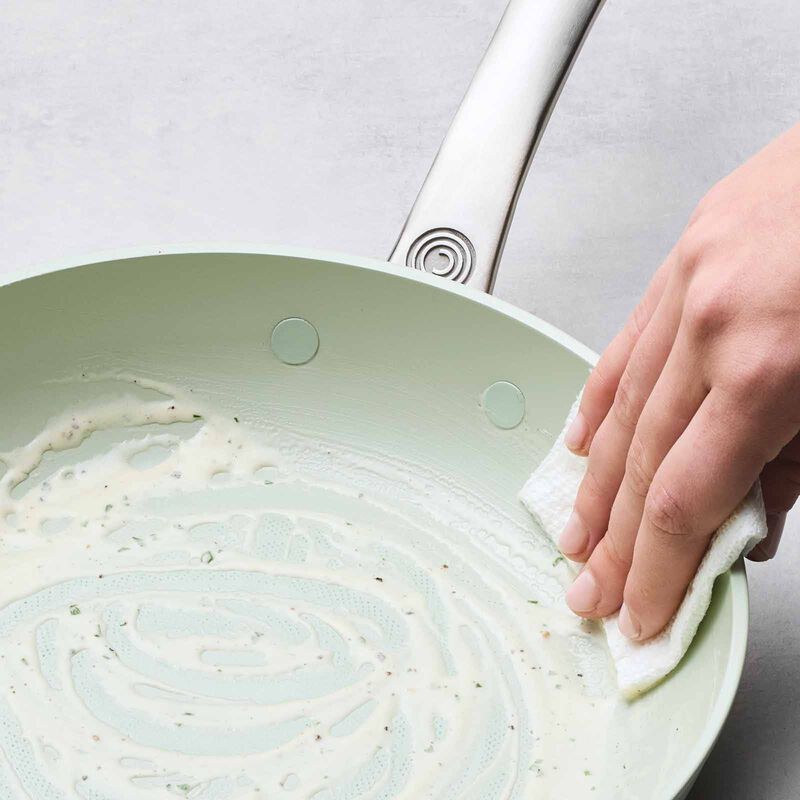 CIRCULON Halo With Laserdefense Ceramic Nonstick 25cm Frypan - Sage 16156-image 4