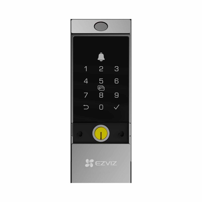 EZVIZ Deadbolt Smart Lock + Peephole Doorbell Bundle DL04 PRO + DP2 2K-image 3