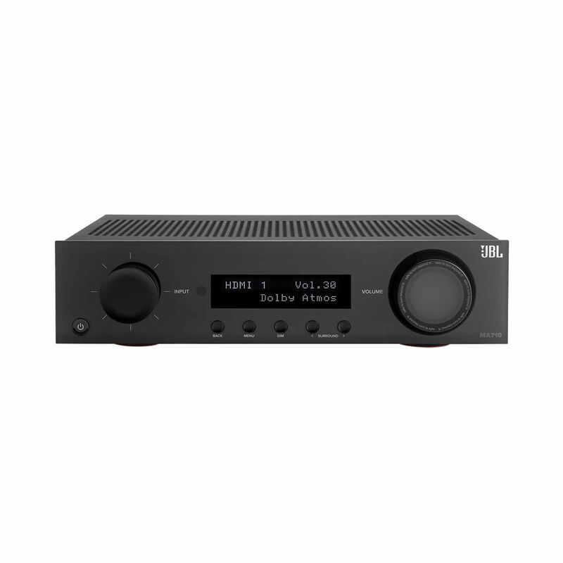 JBL 7.2 Channel 8k Network Receiver (black Color) MA710 BLK-image 1