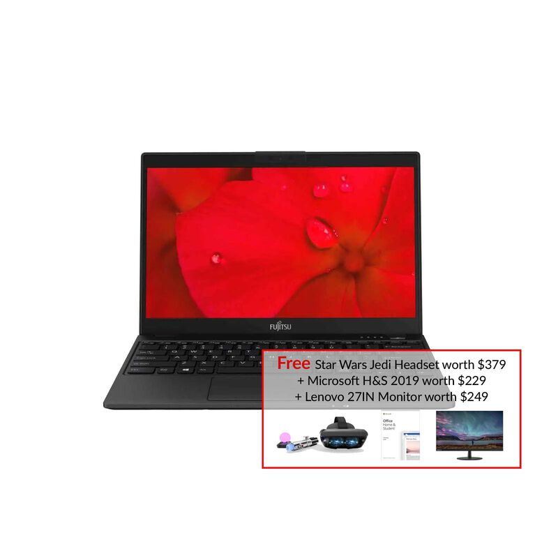 FUJITSU 13.3 In Intel Core I5-10210u 8gb Ram 512gb Ssd Win 10 UH-X 4ZR0Z55376 I5-image 3