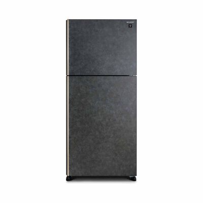 SHARP 2 Door Top Mount Fridge - Slate (523l) SJ-PG51A-G