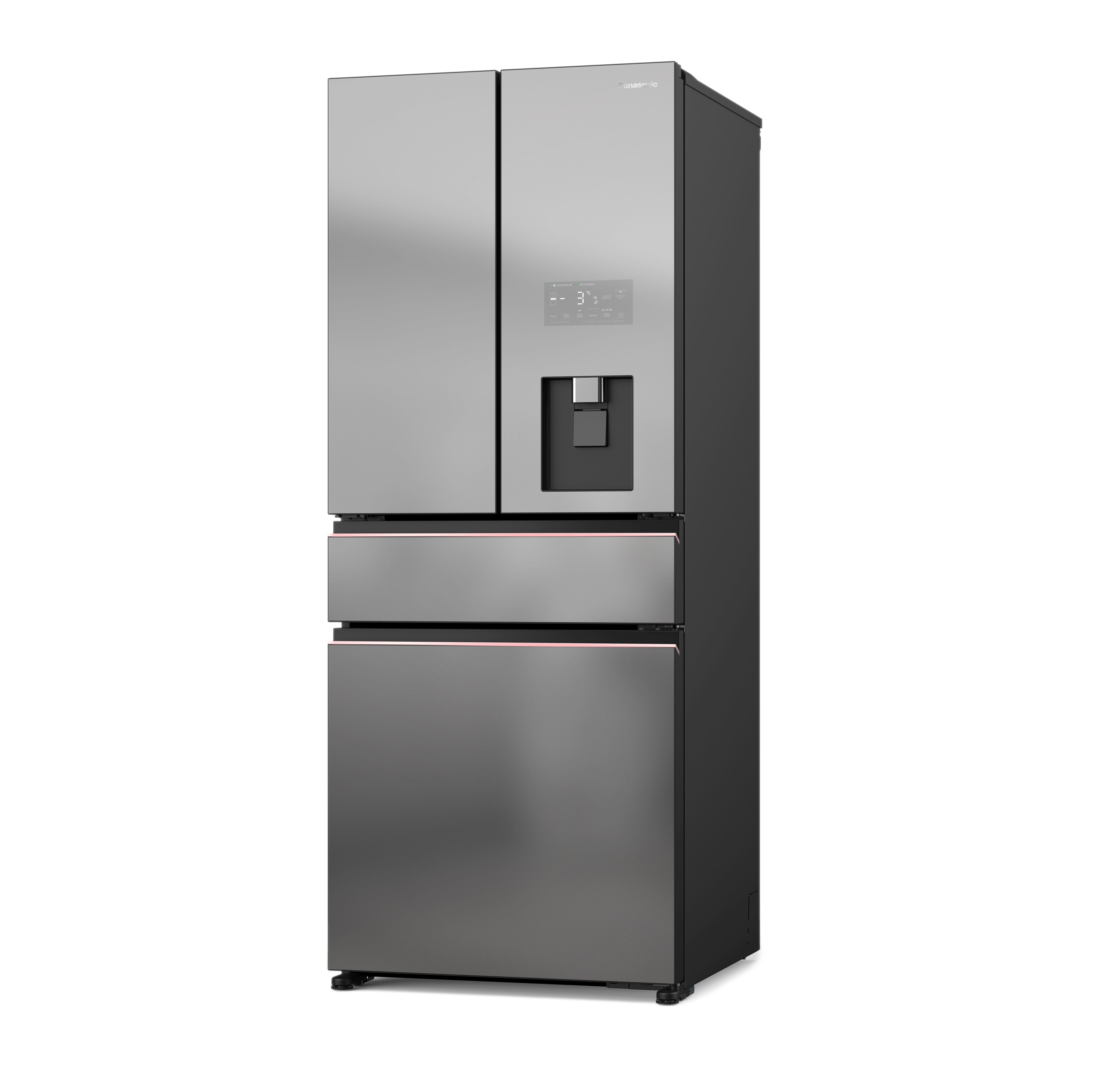 Shop PANASONIC 4 Dr Fridge (583l) - Titanium NR-YW590YHHS in Singapore