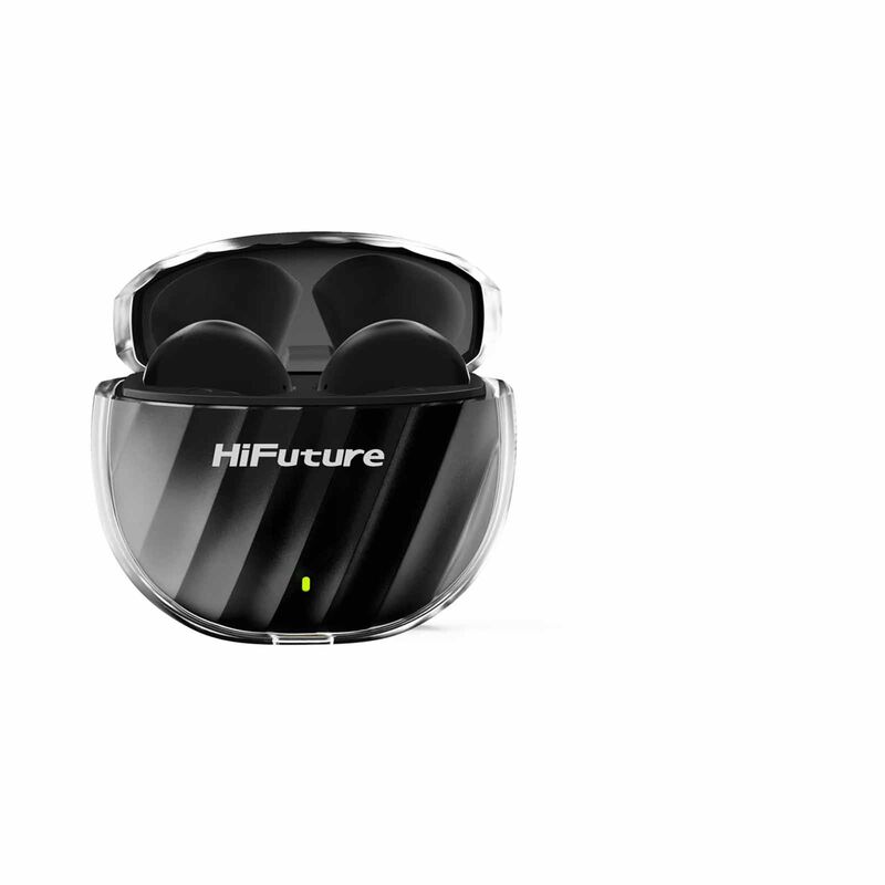 HIFUTURE Flybuds3 - Black Tws Earbuds With 4microphones Enc HEF3BK-image 1