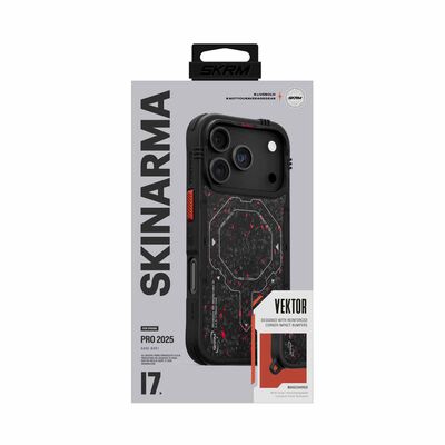SKINARMA Iphone 17 Pro (2025) 6.3" Vektor (mag-charge) SK-2025IPP6.3-VTOR-BLK