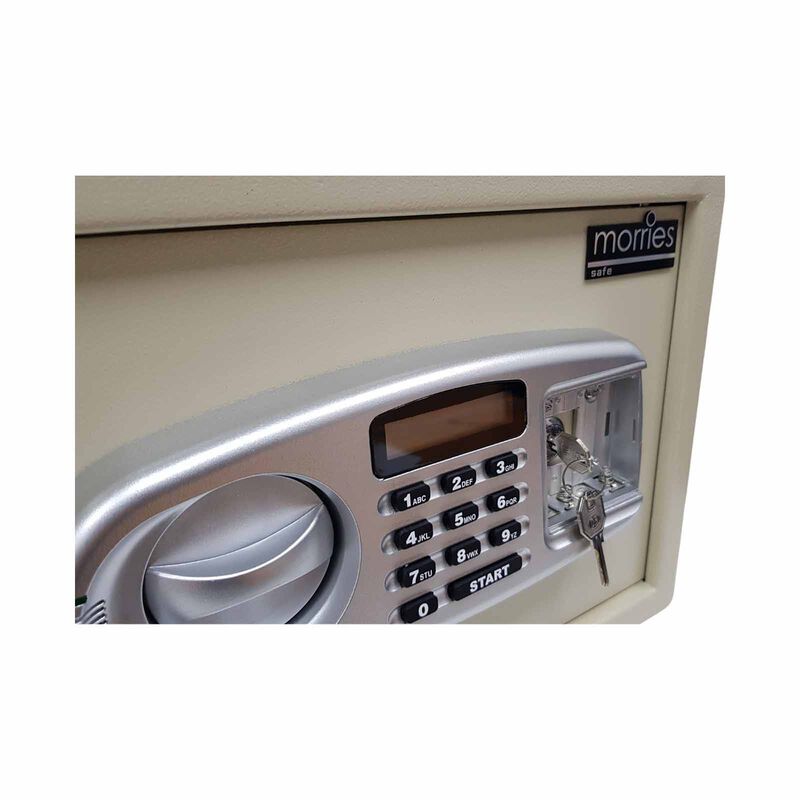 MORRIES Electronic Digital Safe (beige) MS-225DW-image 2