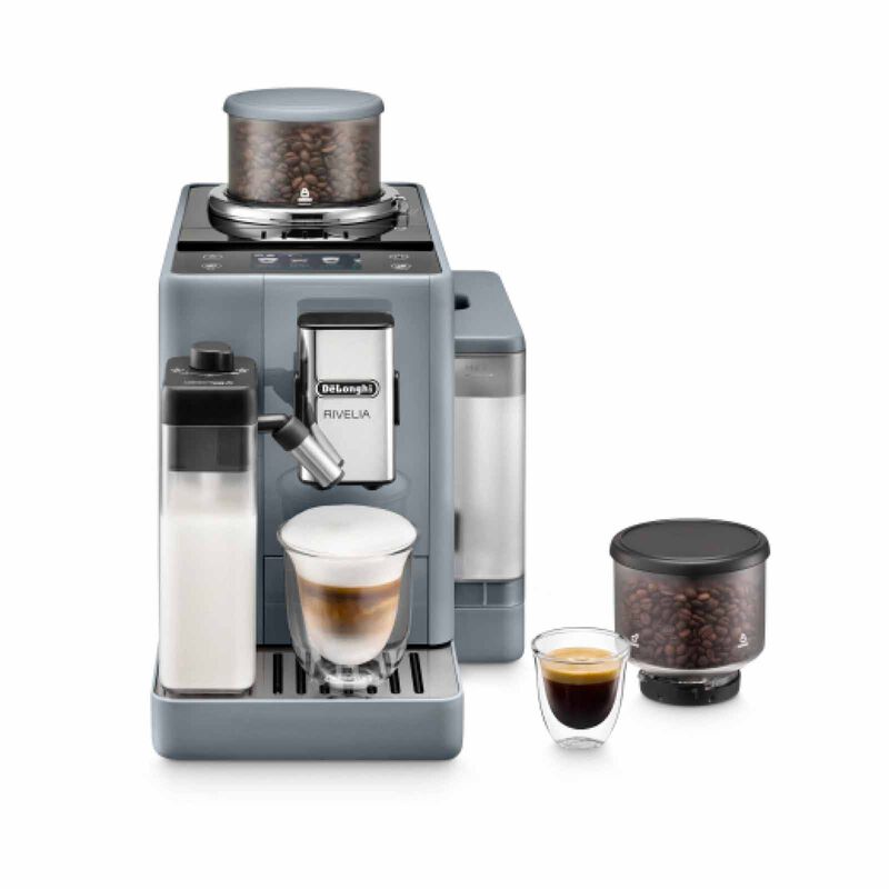 DELONGHI Rivelia Automatic Coffee Maker - Pebble Grey EXAM440.55.G-image 1
