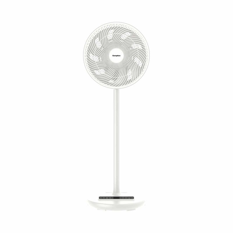 EUROPACE 12 In Dc Living Fan With Power On The Go ELF7128DWH-image 2