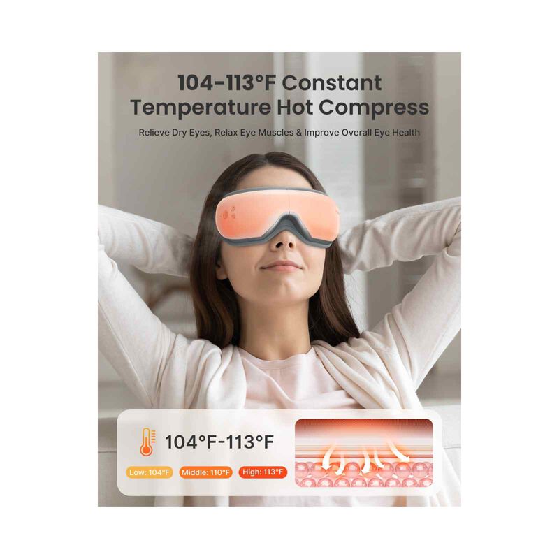 RENPHO Eyeris 1 Eye Massager With Apps R/c EM001S - WH-image 16