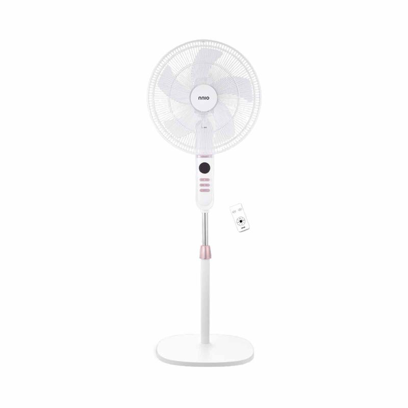 NNIO 16 In Dc Stand Fan With Remote (white) N1600DCSFR-image 1