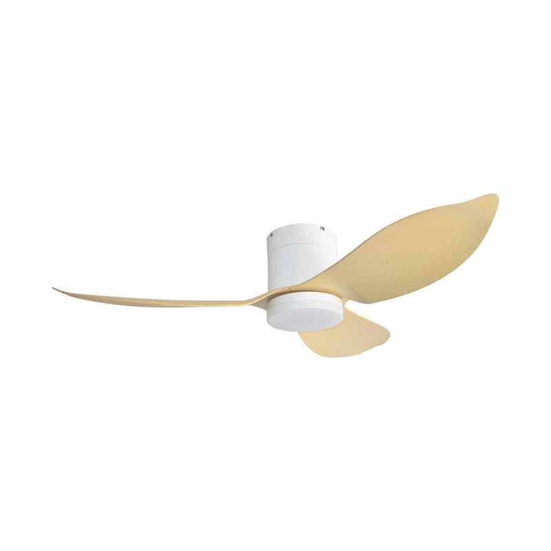 EUROPACE 48 In Bldc Motor Ceiling Fan W/light (white With Light Wood) ECF48H - WH/LW-image 3