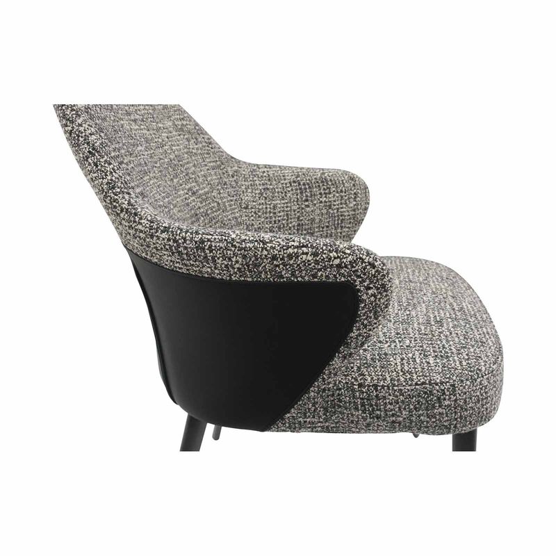 MUZE Dining Chair (fab) MILEY-image 4