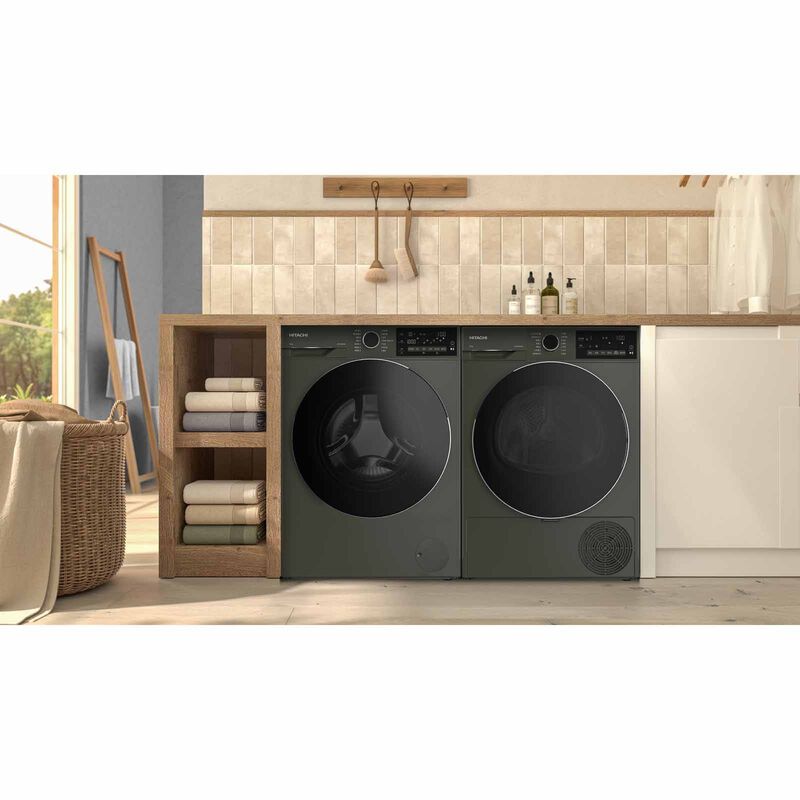 HITACHI Front Load Heat Pump Dryer (10kg) TD-100XFVEM-image 5