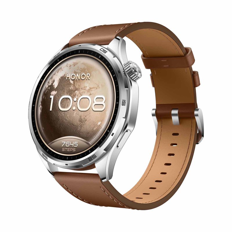 HONOR Watch 6 Std Bt 32mb+4gb Global Ver (twilight Brown With Brown Leather Strap) ROM-B09-image 3
