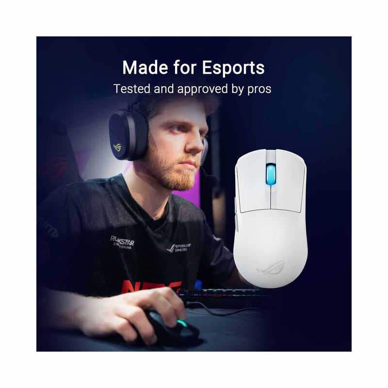 ASUS Asus Rog Harpe Ace Mini Gaming Mouse Wht ROG HARPE ACE MINI WHITE-image 10