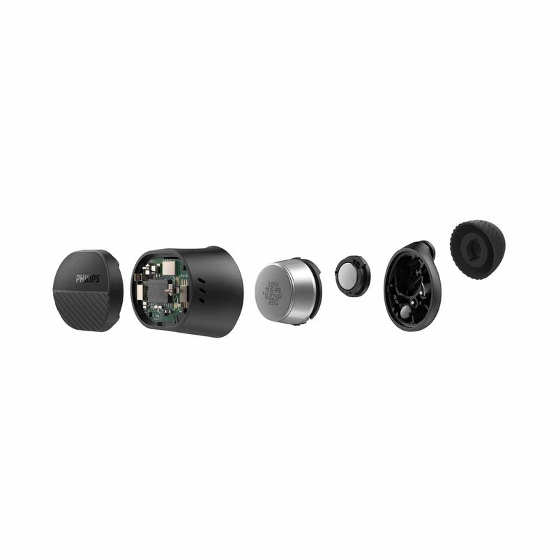 PHILIPS In Ear True Wireless Headphones TAT5000BK/97-image 7
