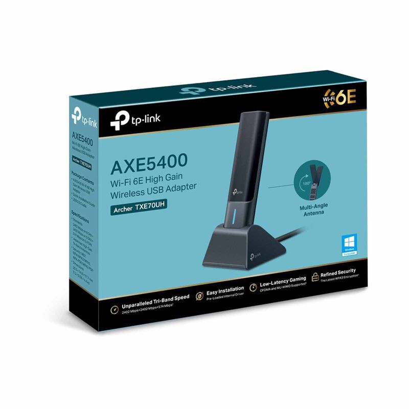 TP LINK Axe5400 Wi-fi 6e High Gain Wireless Usb Adapter ARCHER TXE70UH-image 4