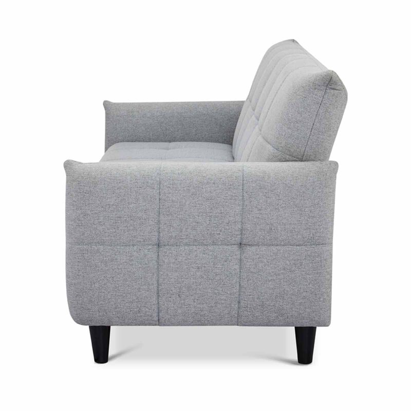 Sofa Bed With Storage Grey BERYL-image 7