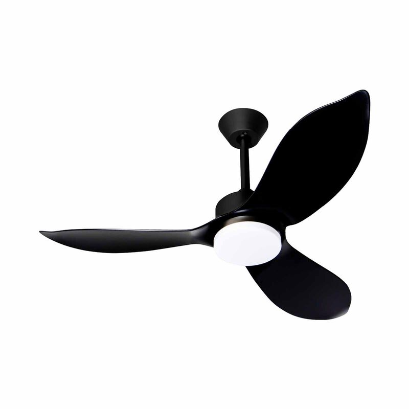 MISTRAL 36 In Space36 3-blades Ceiling Fan (black/black) SPACE36-BK/BK-image 2