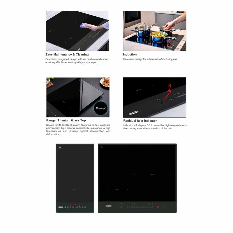 OTIMMO 3 Zones Induction Hob (5 Series) EIH5603E-image 9