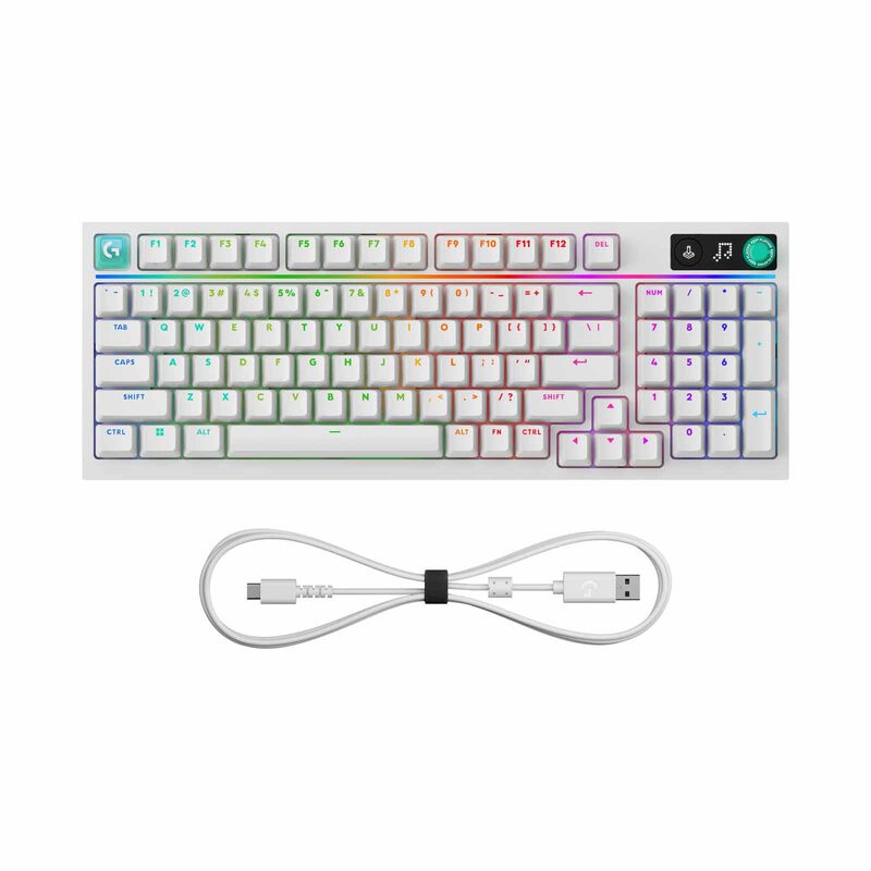 LOGITECH G316 X 98 Mech Keyboard White Tactile 920-014234-image 7