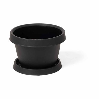 PHOENIX Gro Flower Pot + Tray 4l Night P-PX-70-2403