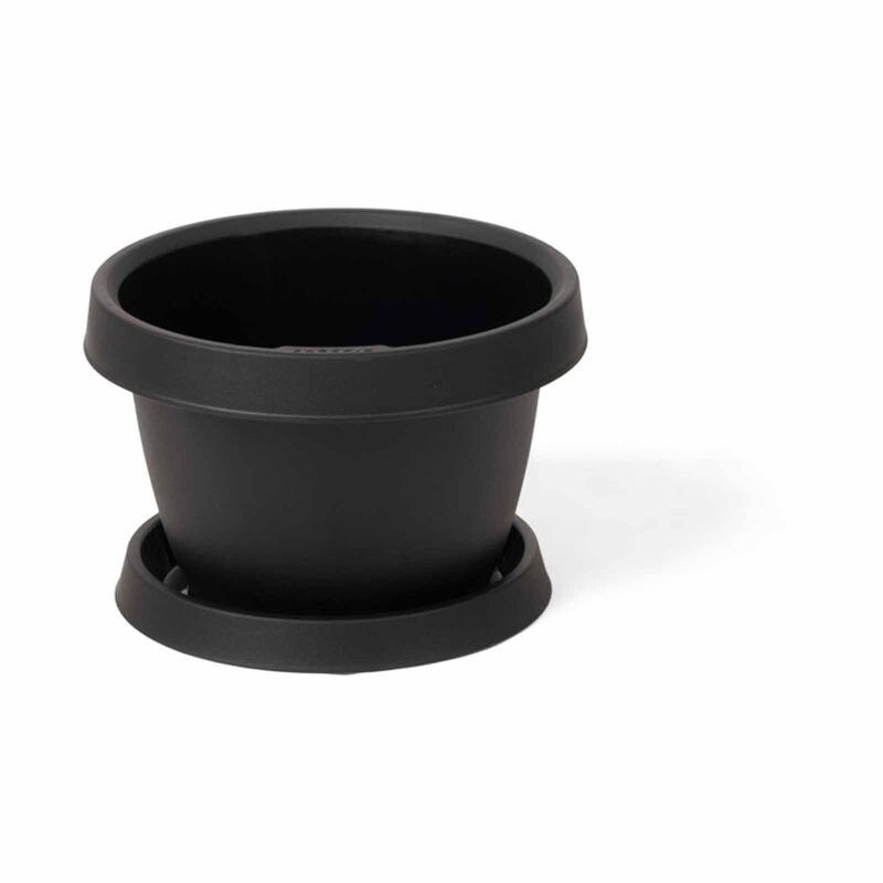 PHOENIX Gro Flower Pot + Tray 4l Night P-PX-70-2403-image 1