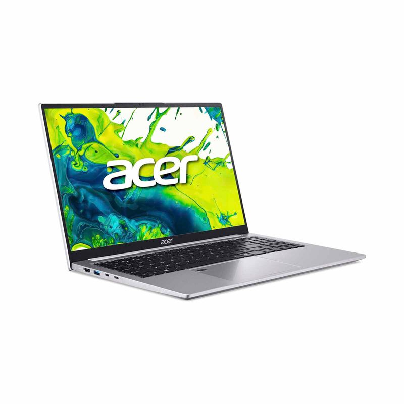 ACER 15.6in Intel Core Ultra 5 115u 16gb 512gb Ssd Win 11 Home ASPIRE GO 15 AG15-52P-50TP (PURE SILVER)-image 2