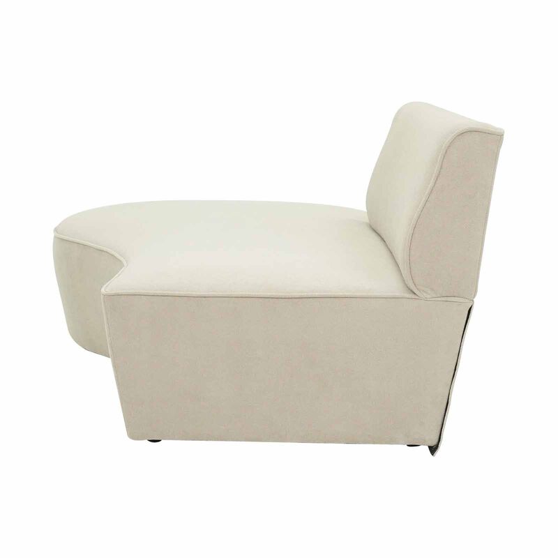 MUZE Right Chaise (fab) Taupe NIKKI-image 11