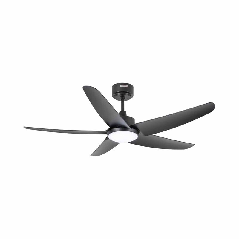 GLOXON 52 In Ceiling Fan With Light- Black CF5103 LR BLACK-image 1
