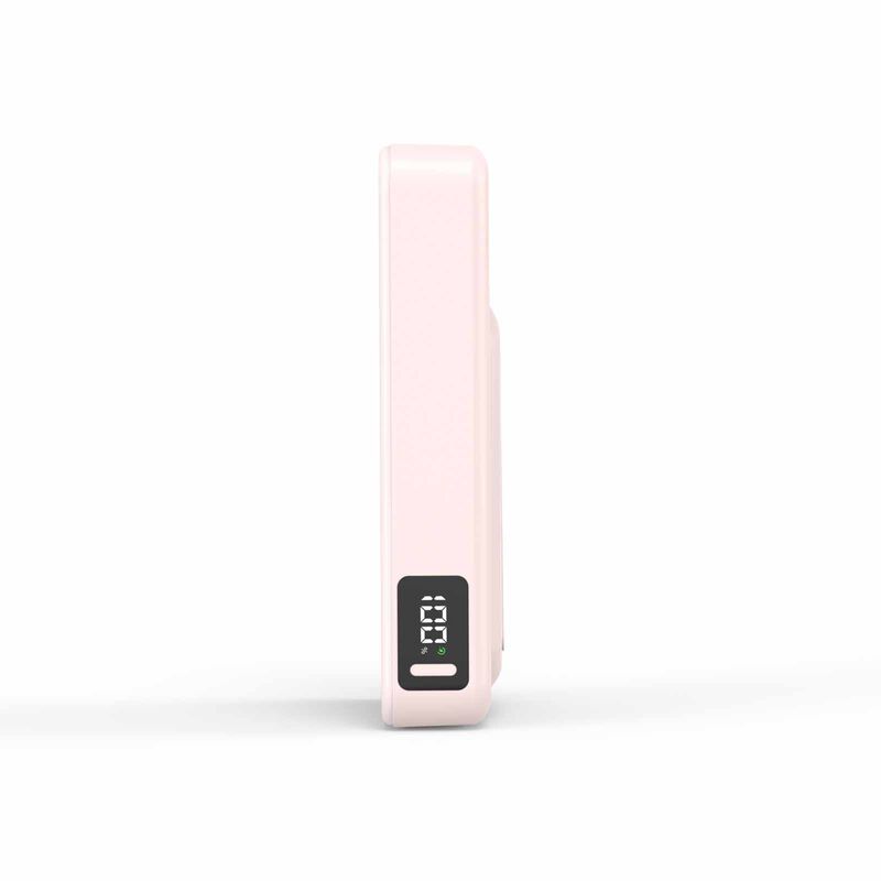 MAZER Ccc Certified Magnetic 15w 10000mah/pd30w With Istand Power Bank-pink M-MAGAIR20-PK-image 9