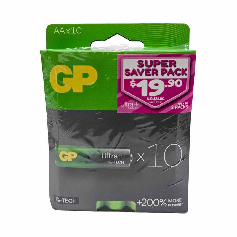 GP Aup 10aa + Aup 10aa SUPER SAVER PACK 20SAA-image null