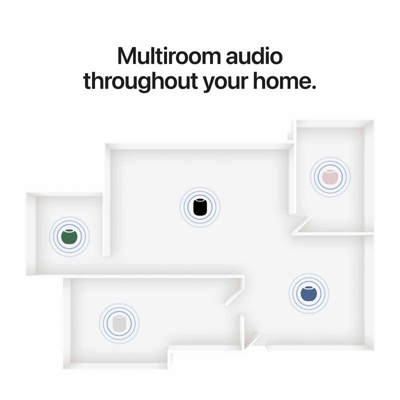 APPLE Homepod Mini 2 - Blue MGHM4ZP/A-image 5