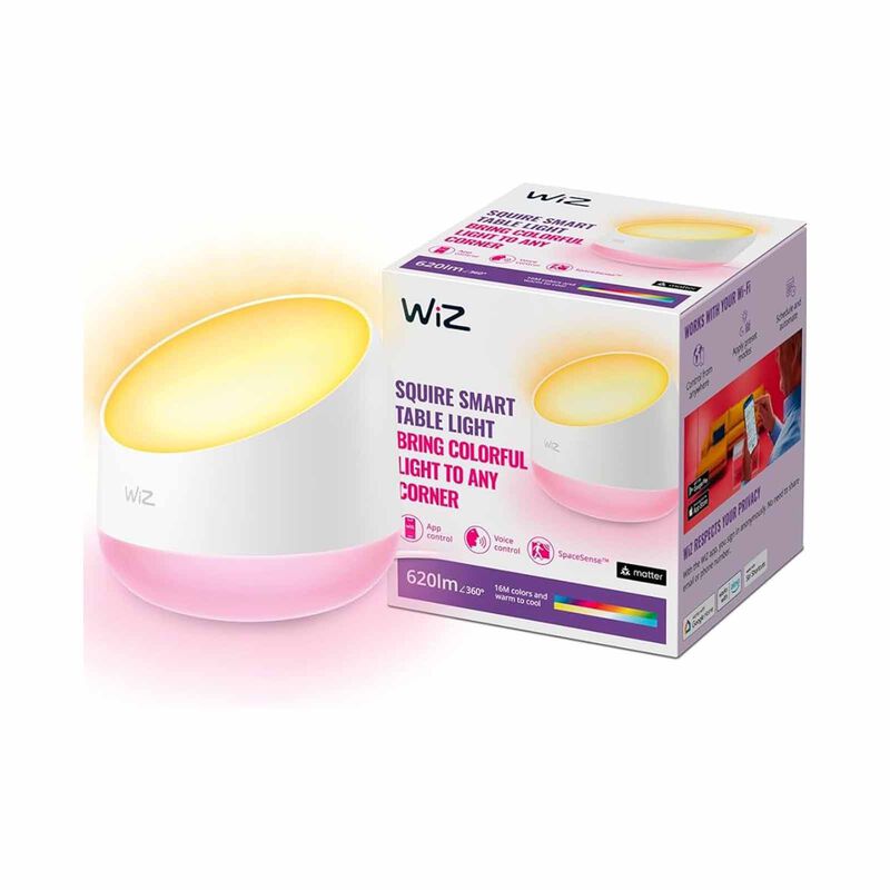 WIZ Squire Portable Lamp 9w Uk Plug Color 929002690416-image 1